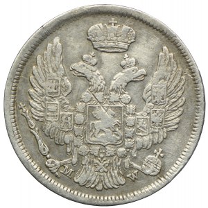 Polska, Zabór rosyjski, Mikołaj I, 15 kopiejek = 1 złoty 1836 MW, Warszawa