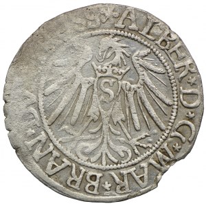 Prusy Książęce, Albrecht Hohenzollern, grosz 1539, Królewiec