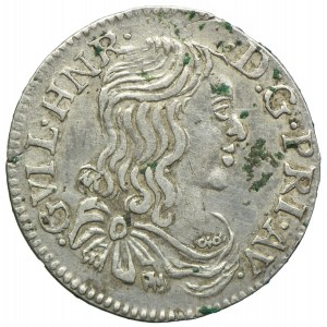 Francja, Wilhelm Henryk, 1/12 ecu 1661