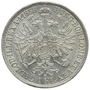 Austria, Franciszek Józef I, 1 floren 1858