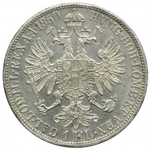 Austria, Franciszek Józef I, 1 floren 1860