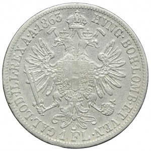 Austria, Franciszek Józef I, 1 floren 1863