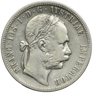 Austria, Franciszek Józef I, 1 floren 1877