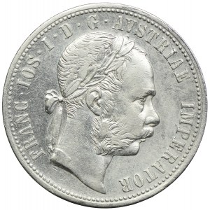 Austria, Franciszek Józef I, 1 floren 1876