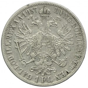 Austria, Franciszek Józef I, 1 floren 1857