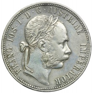 Austria, Franciszek Józef I, 1 floren 1886