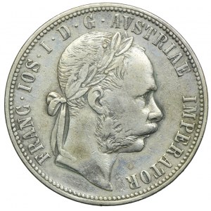 Austria, Franciszek Józef I, 1 floren 1885