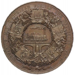 Medal, Niemcy, Prusy, Wystawa Rzemieślniczo-Przemysłowa w Berlinie 1844