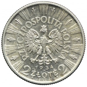 2 złote 1934, Józef Piłsudski