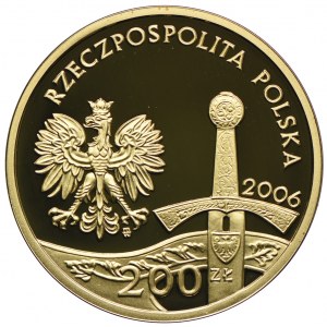 200 złotych 2006, Jeździec Piastowski