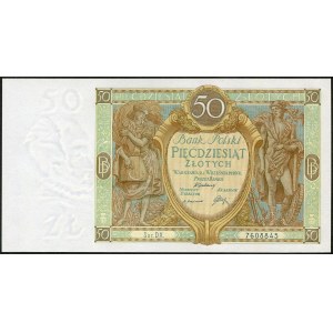 50 złotych 1929 Ser. DX.