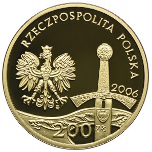 200 złotych 2006, Jeździec Piastowski