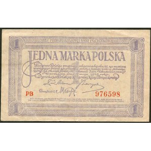 1 marka 1919 - PB -