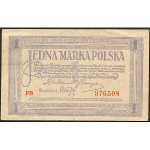 1 marka 1919 - PB -