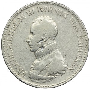 Niemcy, Prusy - Fryderyk Wilhelm III, talar 1818 D, Düsseldorf