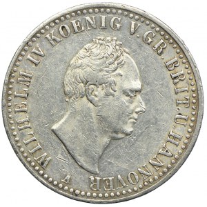 Niemcy - Hannover, Wilhelm IV, talar 1836 A
