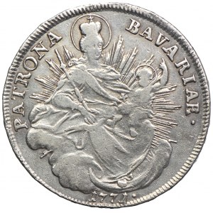 Niemcy, Bawaria - Maksymilian III Józef, talar 1771 A, Amberg