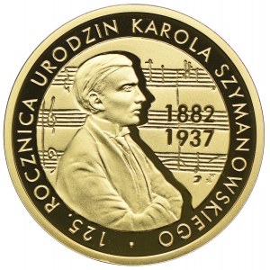 200 złotych 2007, 125. rocznica urodzin Karola Szymanowskiego