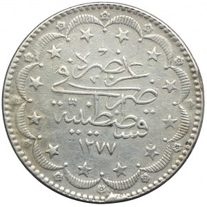 Turcja, Abdülaziz, 20 kurush 1861