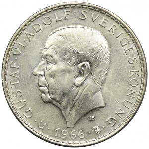 Szwecja, Gustaw VI Adolf, 5 koron 1966