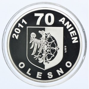 Olesno, 70 anien 2011