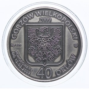 Gorzów Wielkopolski, Kazimierz Wielki, 40 orłów 2009