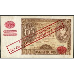 100 złotych 1934, fałszywy przedruk