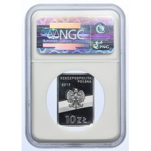 10 złotych 2015 Stulecie Odzyskania Przez Polskę Niepodległości Józef Piłsudski, NGC PF70