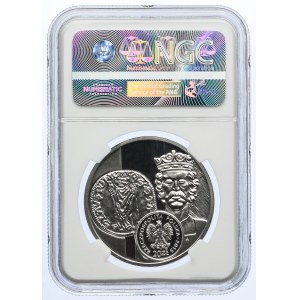 20 złotych 2015, floren Władysława Łokietka, NGC PF70