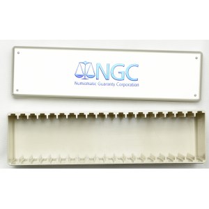 Pudełko NGC na monety w gradingu