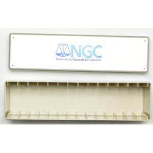 Pudełko NGC na monety w gradingu (na gruby slab-14 przegród)