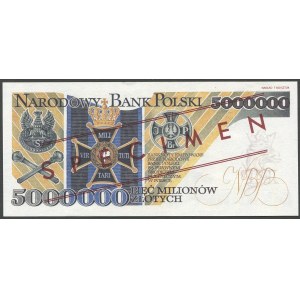 5.000.000 złotych 1995 - AC - replika wzór