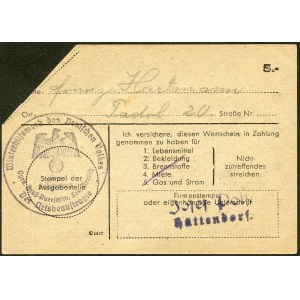 5 marek 1944 Wertshein - M - pomoc zimowa
