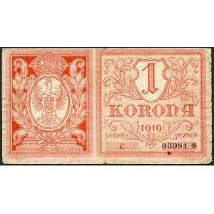 Lwów, 1 korona 1919 - C -