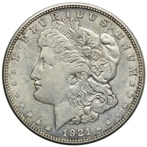 USA, 1 dolar 1921 D, Denver
