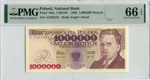 1.000.000 złotych 1993 - A - PMG 66 EPQ