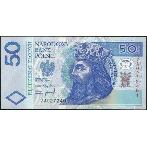 50 złotych 1994 - ZA - seria zastępcza