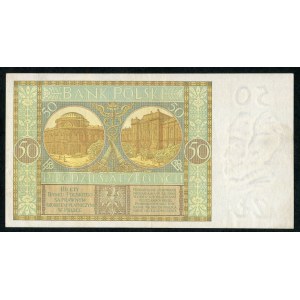 50 złotych 1929 ser. CU.