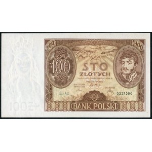 100 złotych 1934 ser. BS.