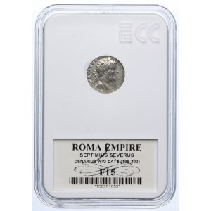 Cesarstwo Rzymskie, Septymius Severus, denar (198-202), GCN F15