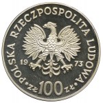 100 złotych 1973, Mikołaj Kopernik, PRÓBA, srebro