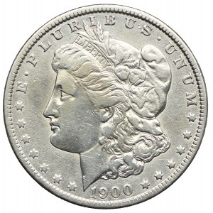 USA, 1 dolar 1900 O, Nowy Orlean - Morgan Dollar