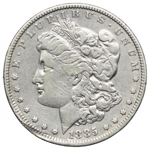 USA, 1 dolar 1885, Filadelfia - Morgan Dollar