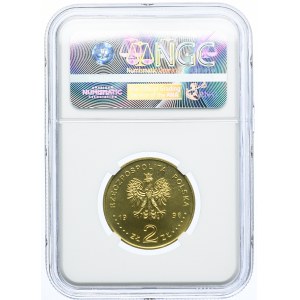 2 złote 1996, Henryk Sienkiewicz, NGC MS66