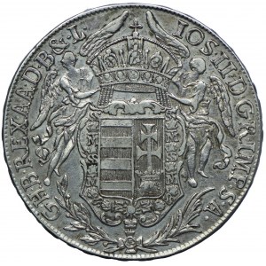 Węgry, Józef II, talar 1782 B, Kremnica