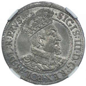 Sigismund III Vasa, ort 1616 Danzig, SA, NGC MS63