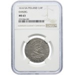 Sigismund III Vasa, ort 1616 Danzig, SA, NGC MS63