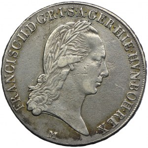 Austria, Francis II, 1796 M thaler, Milan