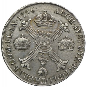 Austria, Francis II, 1796 M thaler, Milan