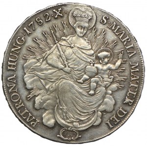 Węgry, Józef II, talar 1782 B, Kremnica